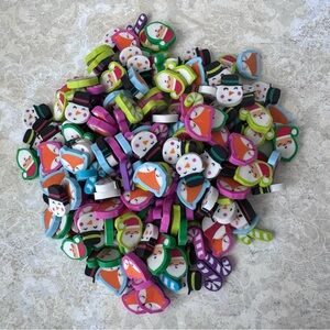 Christmas Themed Mini Erasers